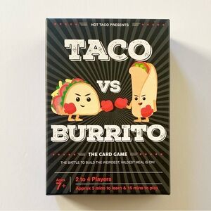 Taco vs Burrito Card Game - NEW
